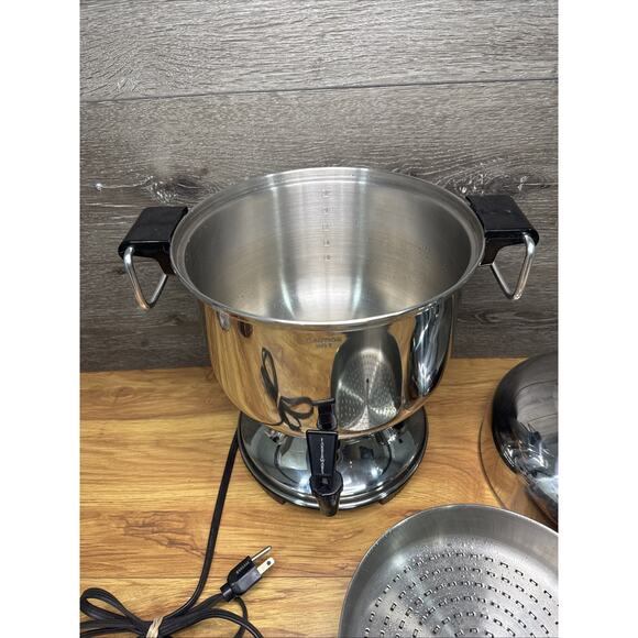 Farberware Millennium Stainless Steel 12-36 Cup Coffee Urn and Percolator FSU236 - Picture 6 of 12